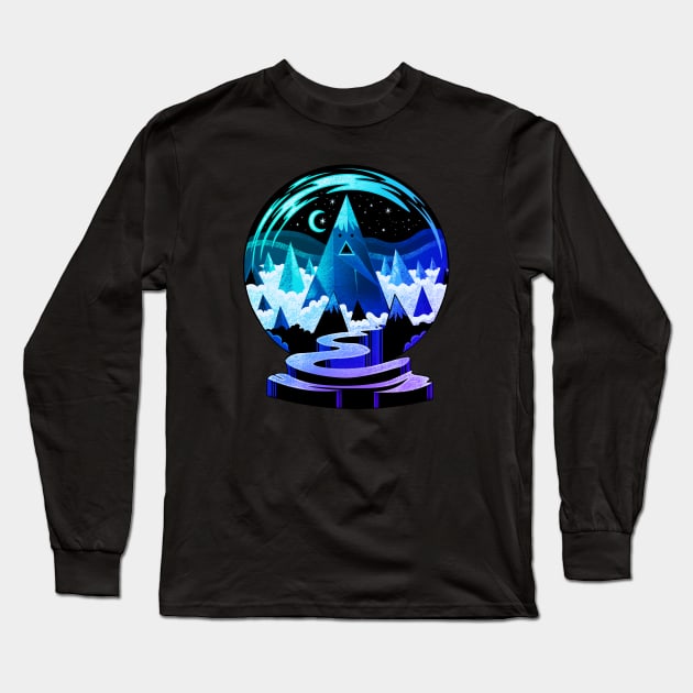 SnOoo Globe Long Sleeve T-Shirt by stevenlefcourt